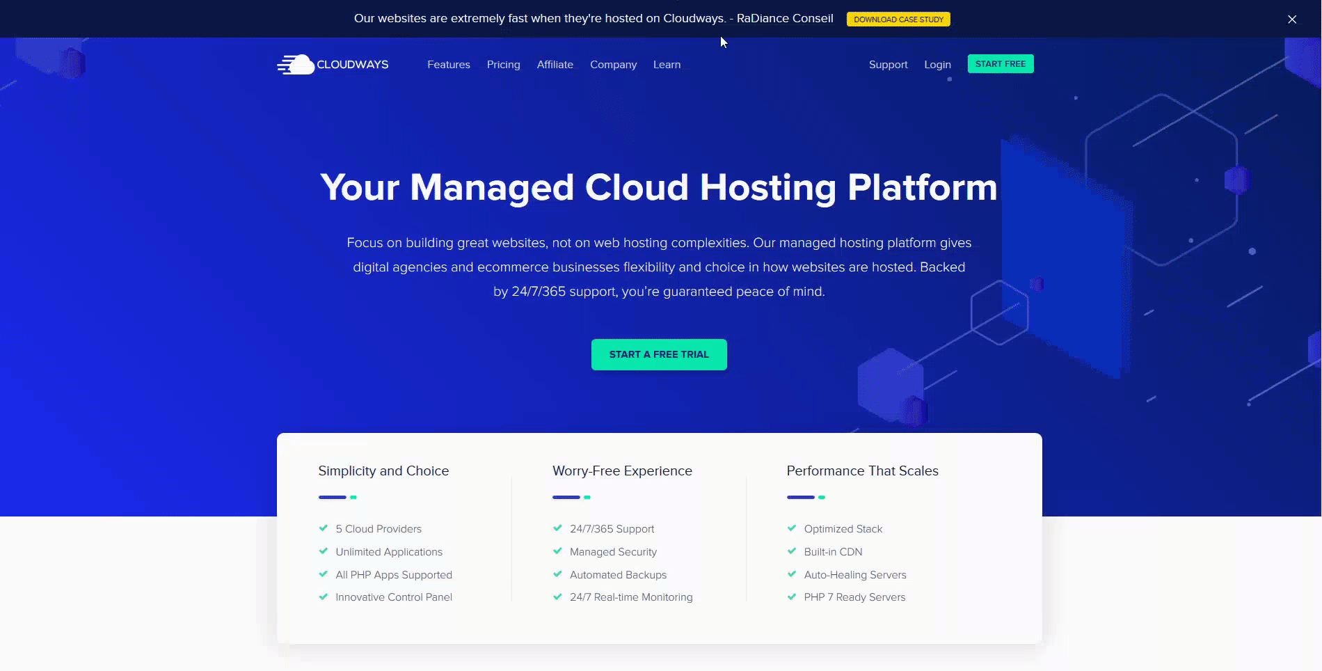 cloudways free trial